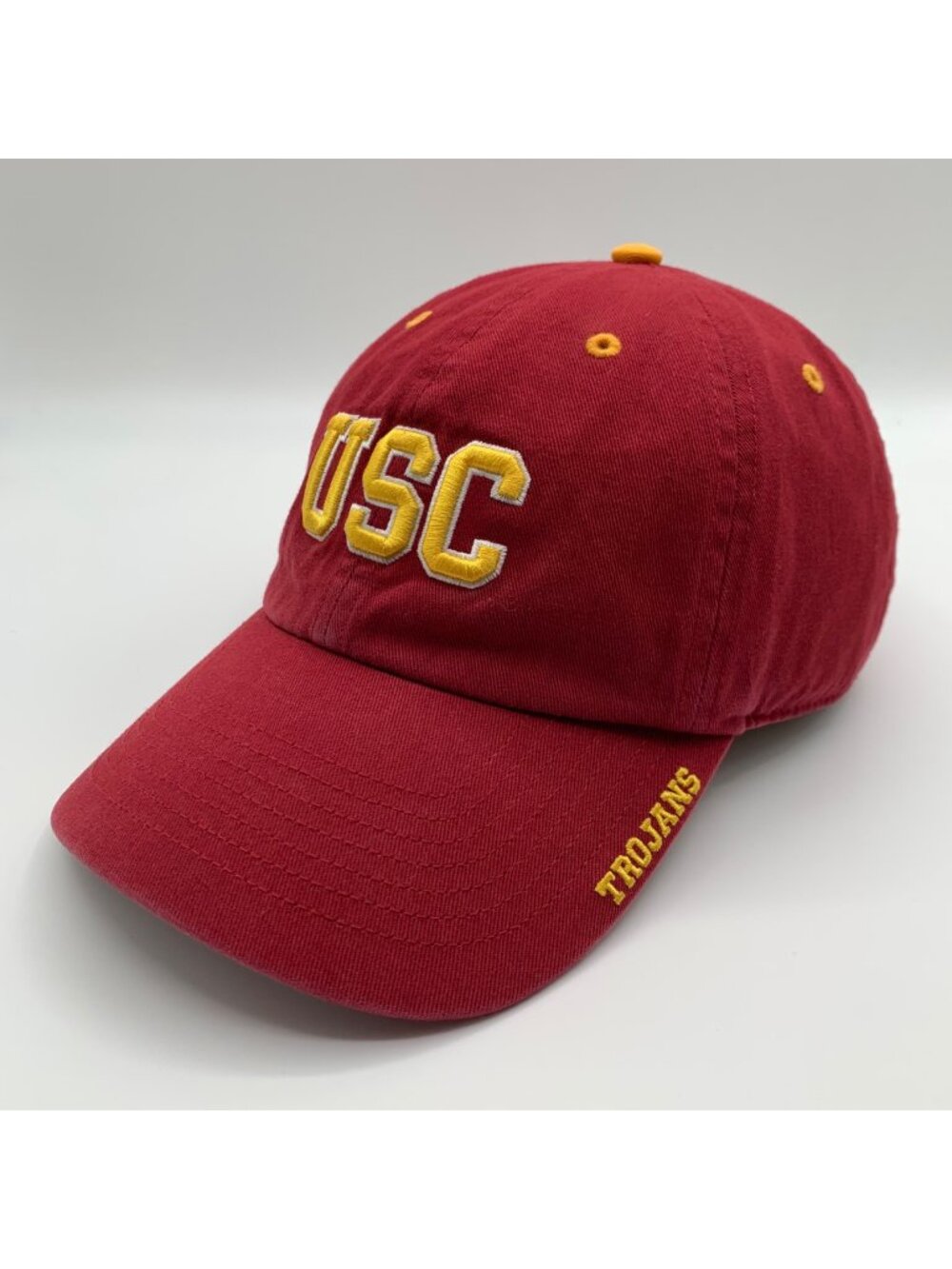USC Trojans NCAA Red 47 Brand Heritage Cleane Up Relaxed Fit Strapback Hat New